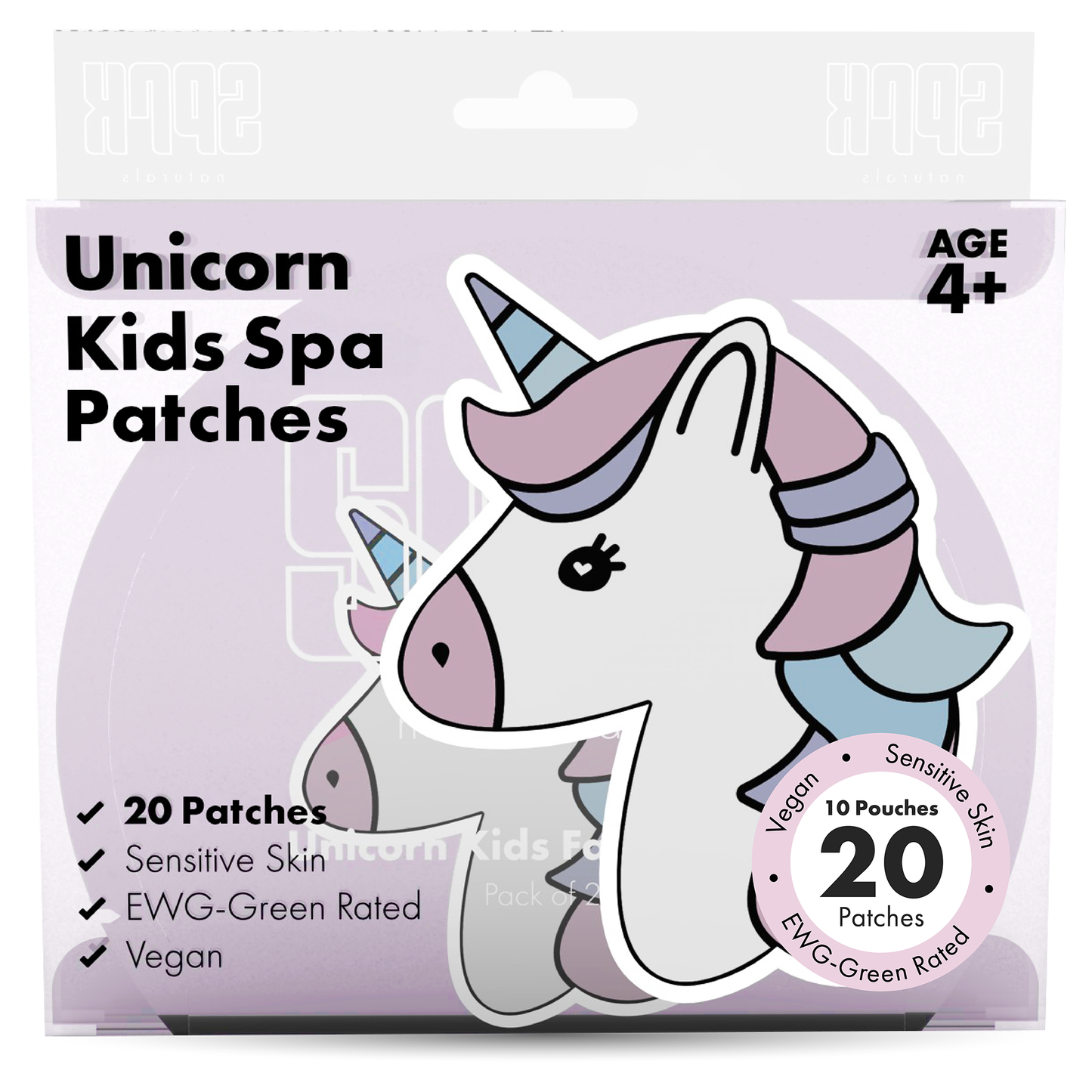 Unicorn Kids Spa Patches
