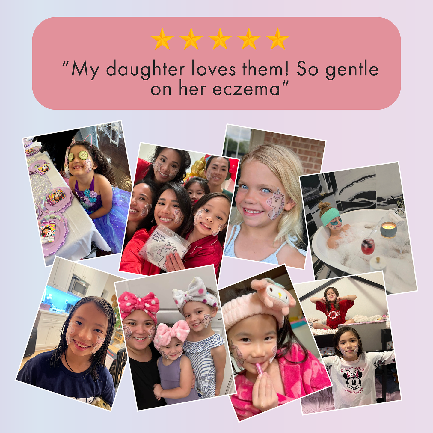 Unicorn Kids Spa Patches