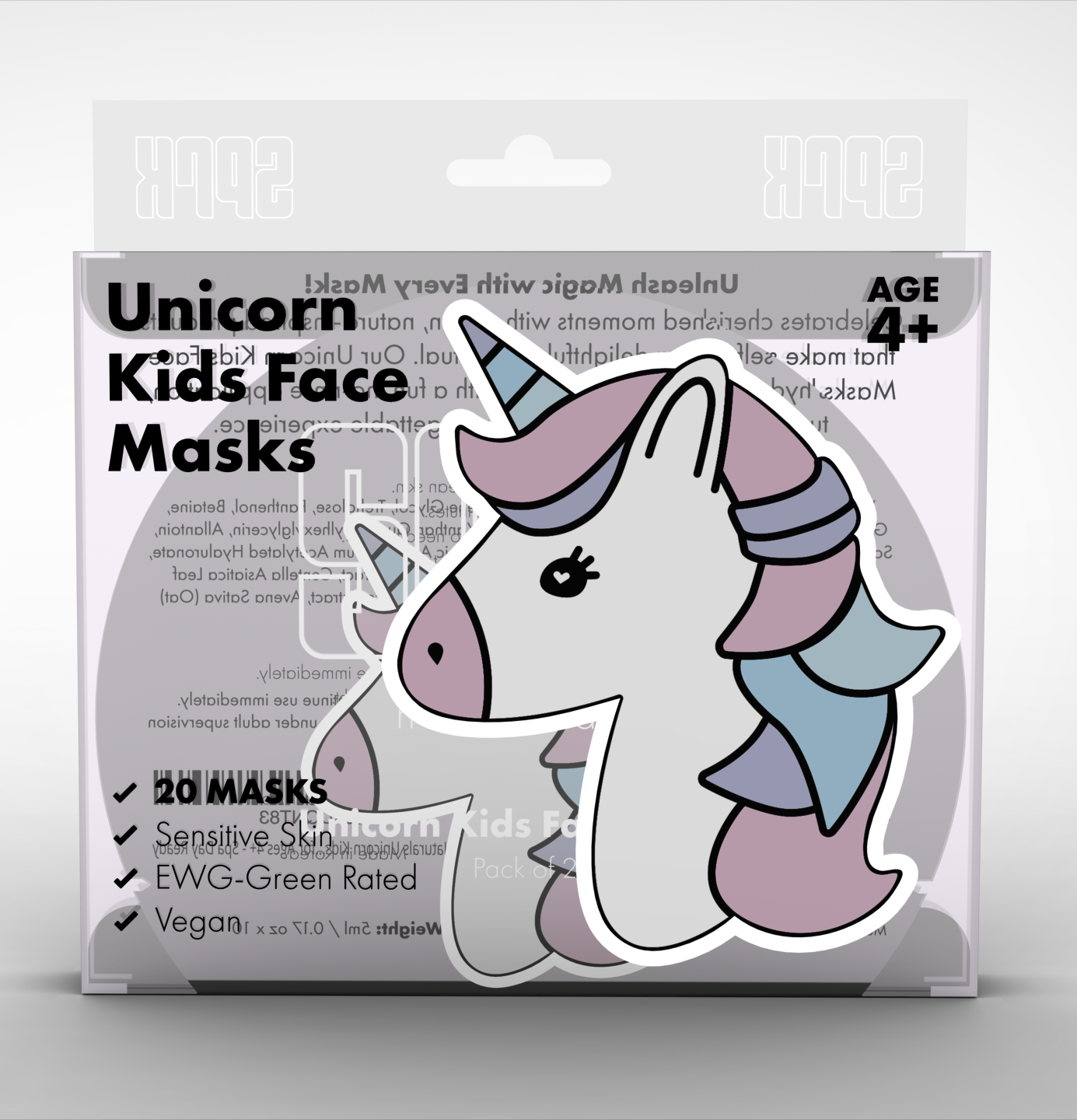 Unicorn Kids Face Masks