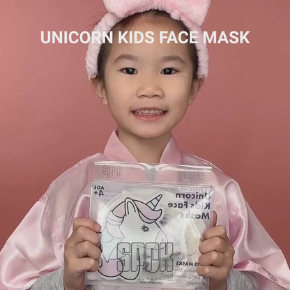 Unicorn Kids Face Masks